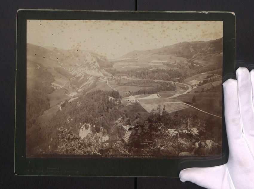 Fotografie &  Plakate: Fotografie Breitenstein am Semmering, Bl – Gebraucht aus Berlin von bartko-reher