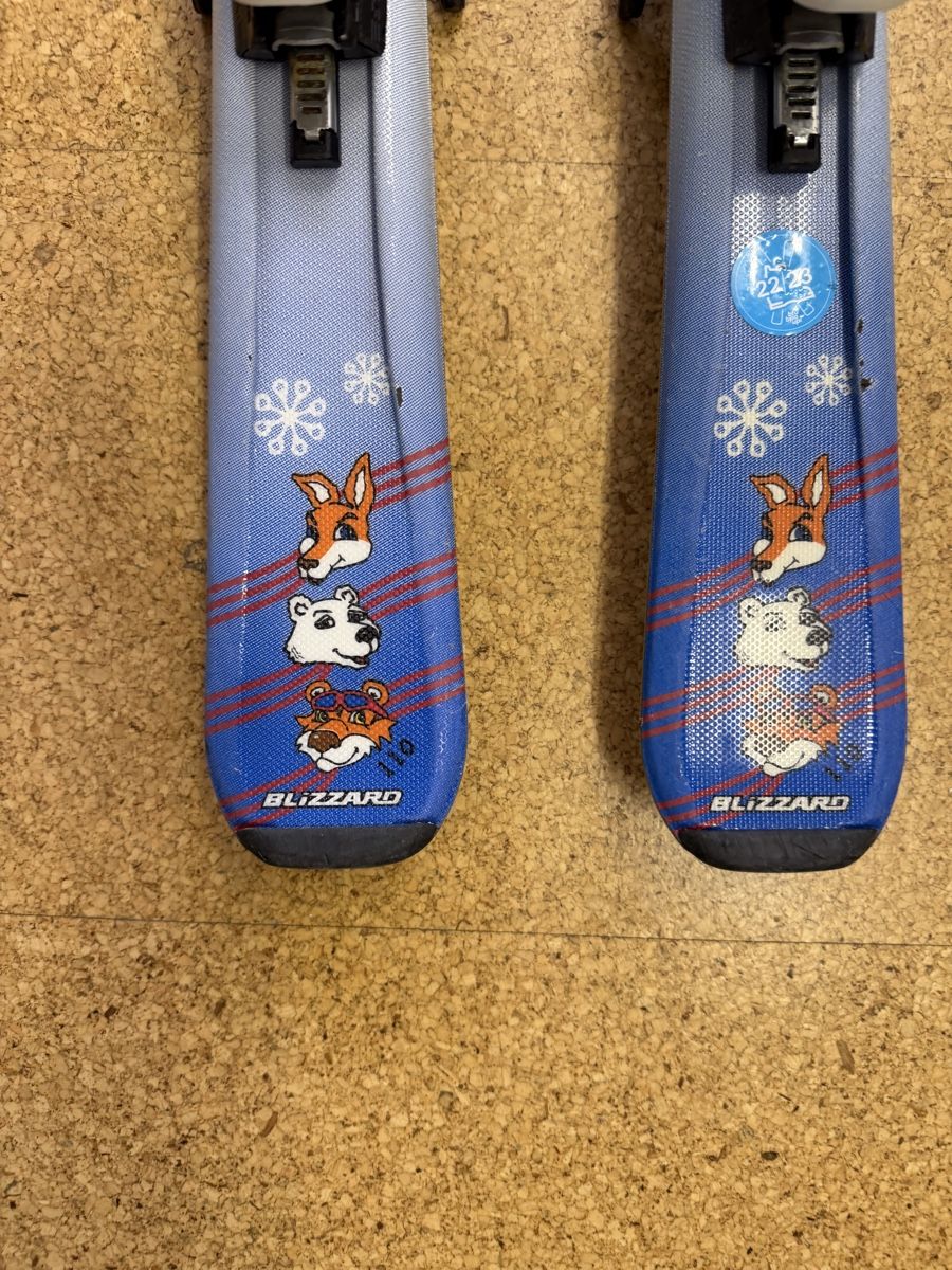 Blizzard Sci: Blizzard Kinder Ski 110 cm inkl. Bindung – Usato da Gurmels venduto da SwissShop21 3