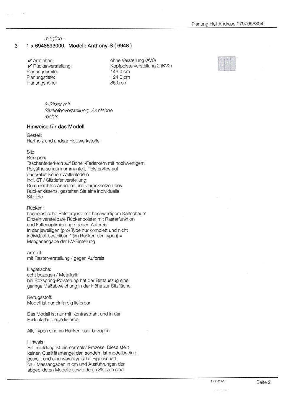 Sofas: XXXLutz Ecksofa Beldomo Anthony-s – Gebraucht aus Bülach von Aheil 6