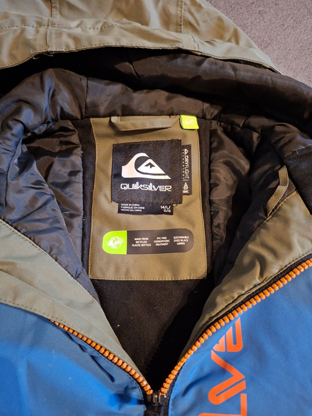 Quiksilver Completi: Quiksilver Ski/Snowboardanzug Gr. 14J. – Usato da Blankenburg venduto da mon_dbk6 1