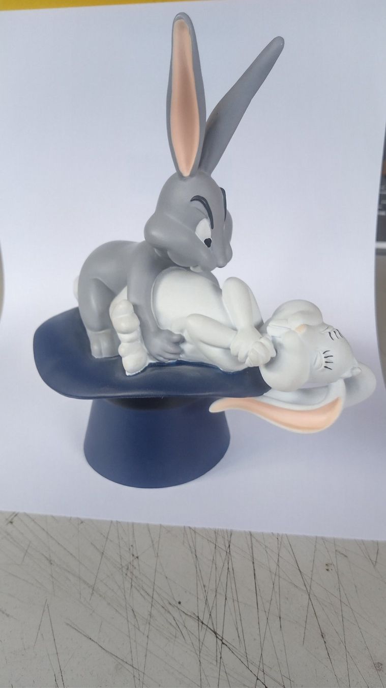 Statuette: Dekofigur Démons & Merveilles "Show Lapins" – Nuovo (secondo la descrizione) da Flamatt venduto da DavidJaggyGmbH