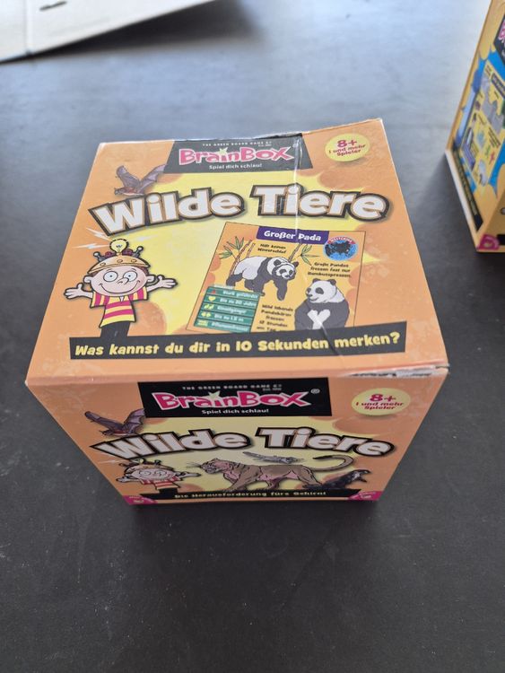 BRAIN BOX 94902 - Wilde Tiere (Wild Animals), Learning Game, Duration