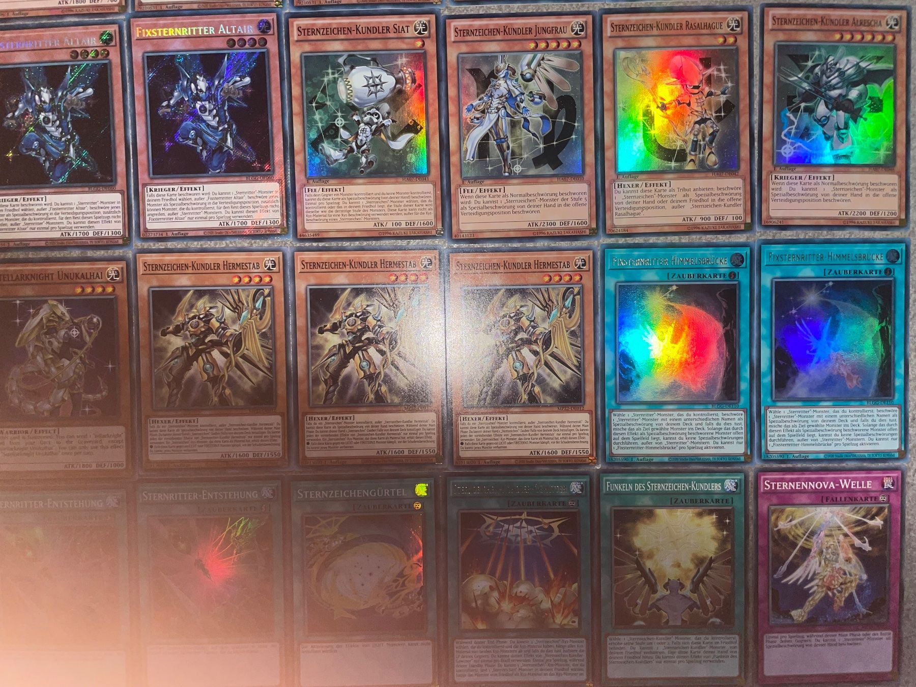 Yugioh Sammelbilder & Trading cards: Seltenes Sternzeichen / Sternritter Deck! – Neu (gemäss Beschreibung) aus Altstätten SG von ChangeMaker 4