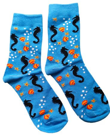Socken Seepferdchen