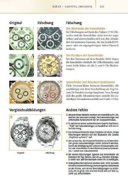 Libri: Der Luxusuhren Report Echt oder falsch? Uhren Kauf Ratgeber – Nuovo e nell'imballaggio originale da Basel venduto da 4056BS 5