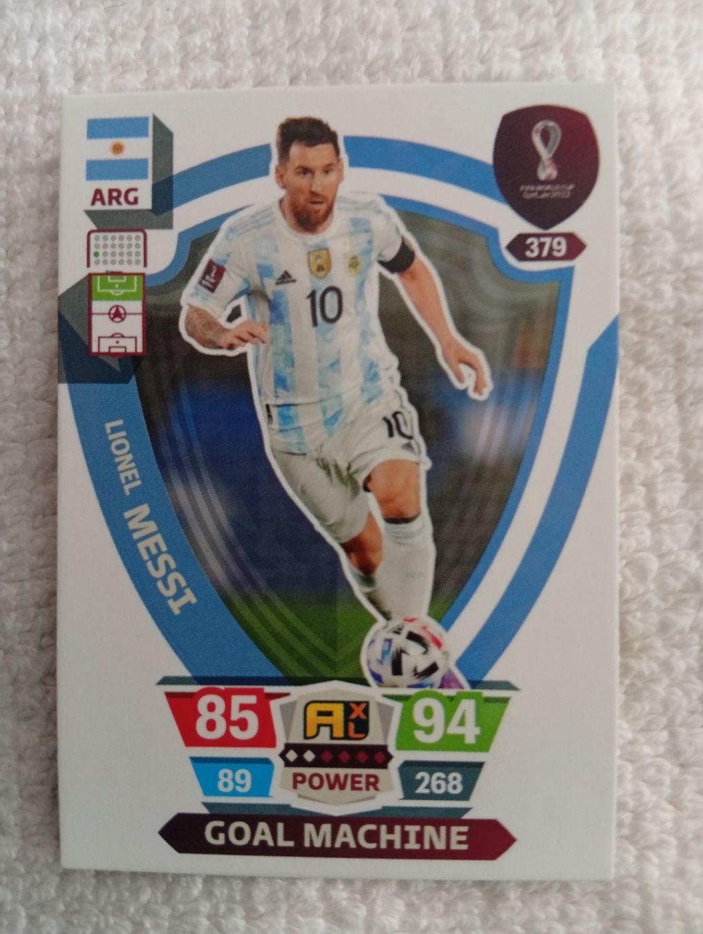 Panini Carte collezionabili: Panini Qatar 2022 Adrenalyn Messi – Nuovo (secondo la descrizione) da Bodio TI venduto da djsep61