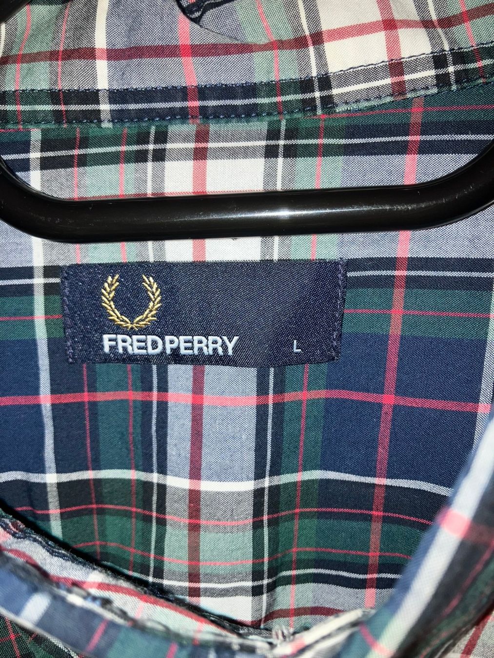 Fred Perry Camicie: Fred Perry Hemd karriert - L – Usato da Winkel venduto da Studi66 2