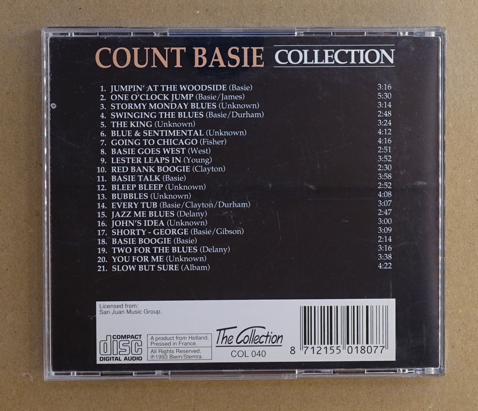 CD: Count Basie – Collection - T3 – Usato da Sessa venduto da discoverymedia 1