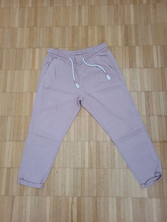 Pantalon d'été Clockhouse rose, taille M
