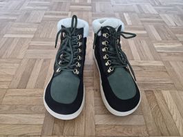 Neue Be Lenka Barfuss-Winterstiefel gefüttert, aus Leder