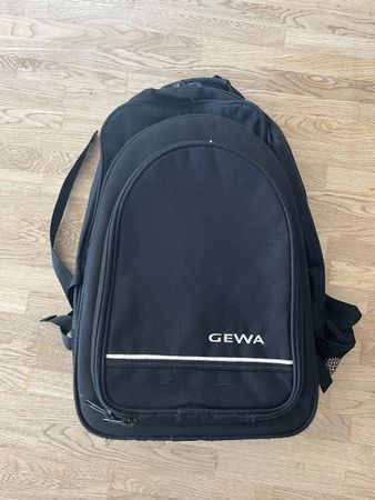 Klarinettenkoffer Rucksack (Gewa) schwarz gebraucht