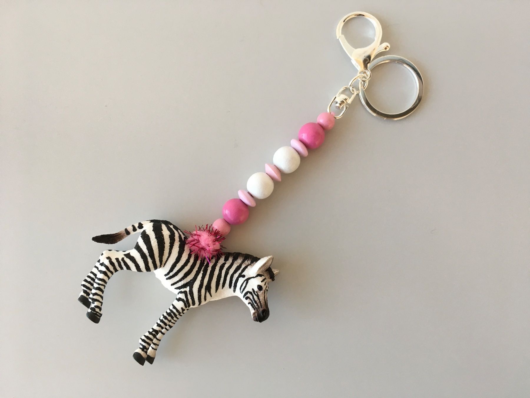 Portachiavi: SCHLEICH Schlüssel Anhänger Zebra – Nuovo e nell'imballaggio originale da Zollikofen venduto da poppala 1