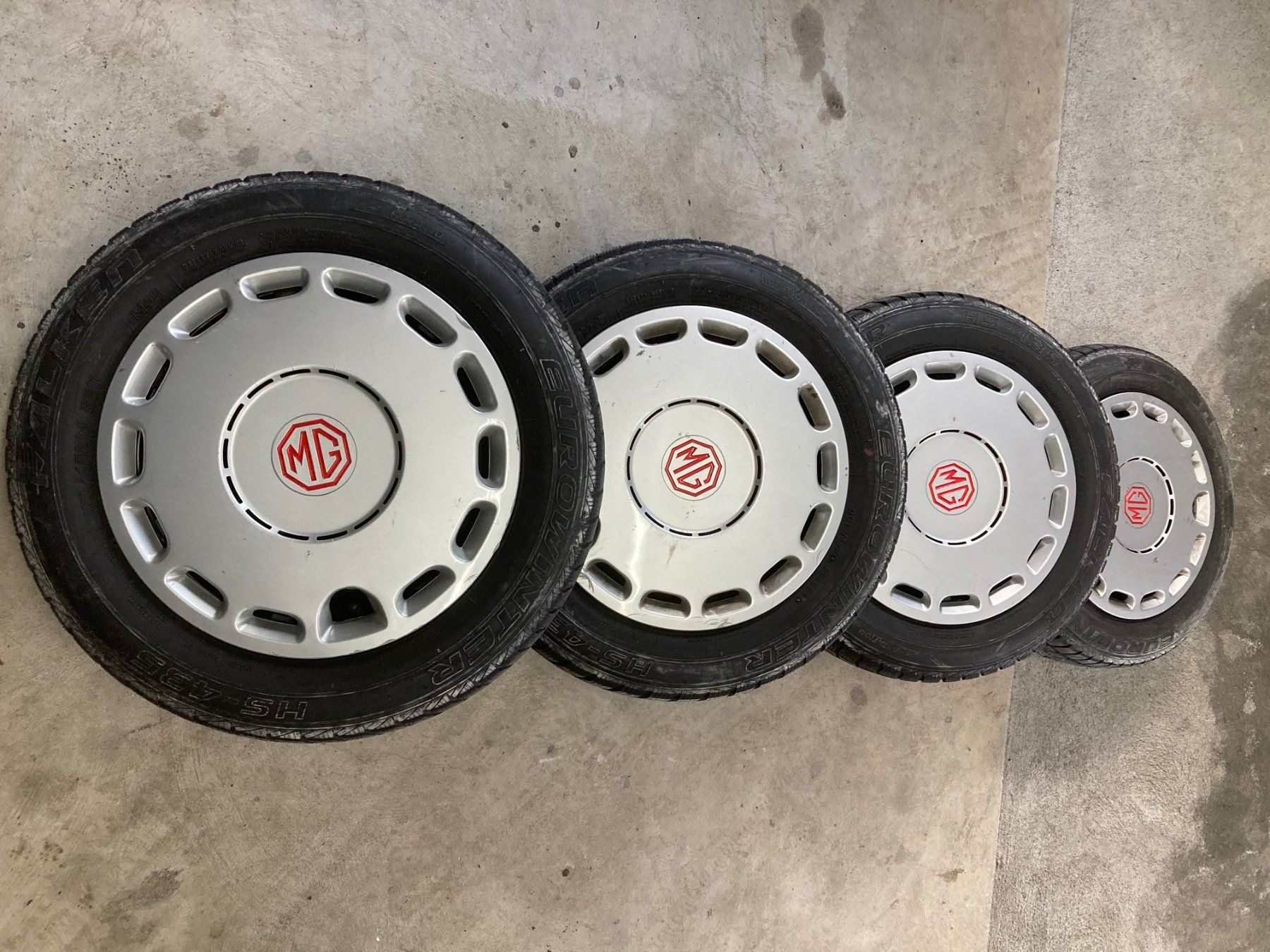 MG Pneus & Kompletträder: Winterräder MG F - TF – Gebraucht aus Zielebach von ZIGER02