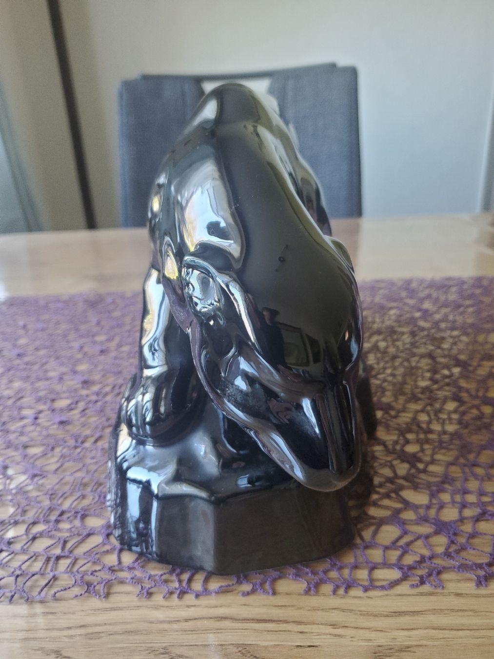 Statuette: Laufen Keramik Eisbär schwarz – Usato da Frauenfeld venduto da BeneFull 1