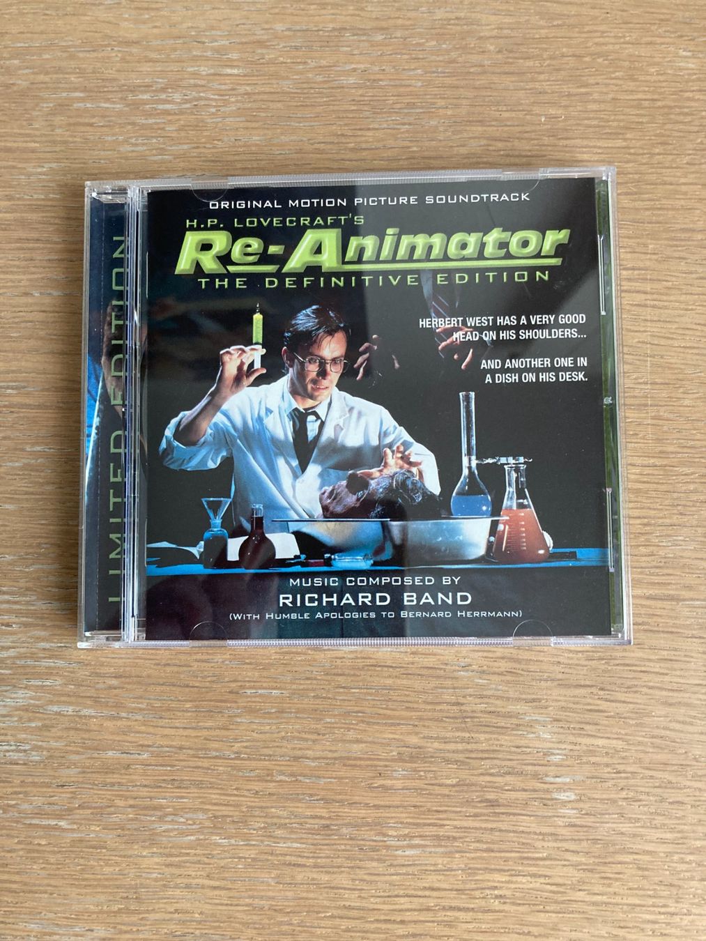 CDs: CD RE-ANIMATOR LIMITE ET NUMEROTE OOP – Gebraucht aus Geneve von tigre69