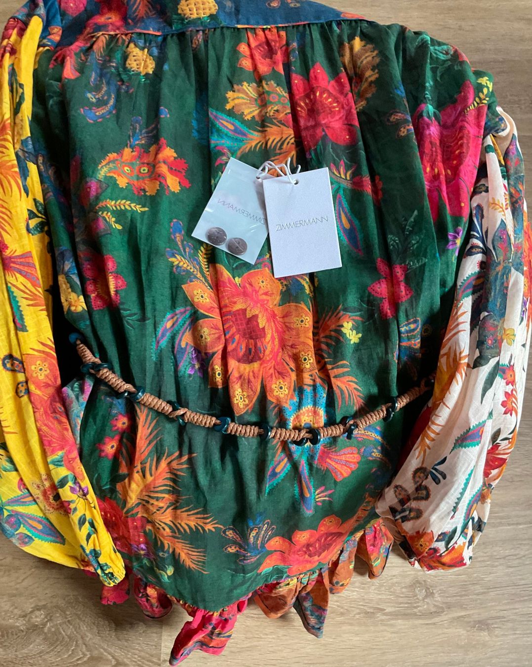 Zimmermann Vestiti: Zimmermann 100% Cotton Mini Dress Kleid – Nuovo e nell'imballaggio originale da Wettingen venduto da Hbeluga 8