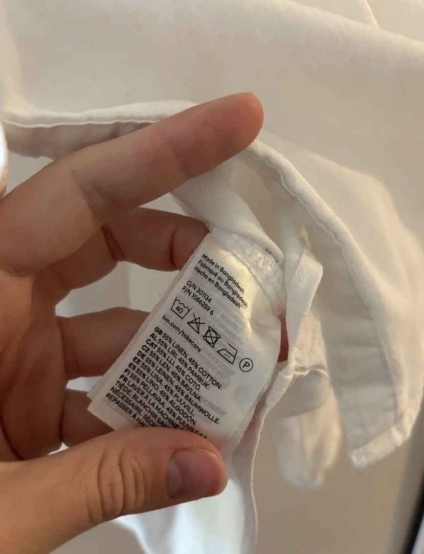 H&M Blusen: H&M Leinenbluse – Neu (gemäss Beschreibung) aus Rafz von mar_j7dl 3