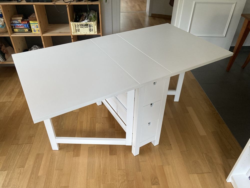Klapptisch weiss (Ikea Norden) Kaufen auf Ricardo