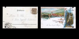 Postkarte Säckingen 1904