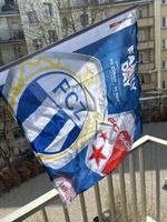 FC Zürich Fahne / FC Sion, Top Zustand, Rarität!