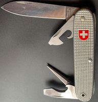 Wenger - Militärmesser 89, Alox silber