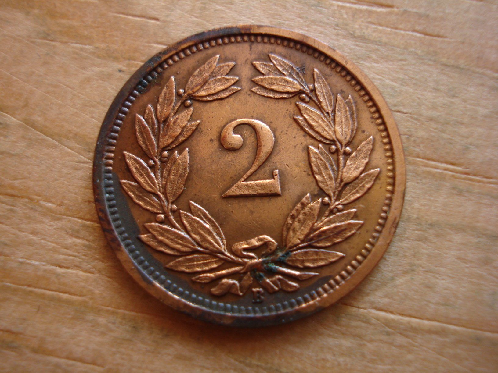 Tutti le monete: (K1) 2 Rappen 1928 VZ+ – Usato da Erlach venduto da Net-Coins 1