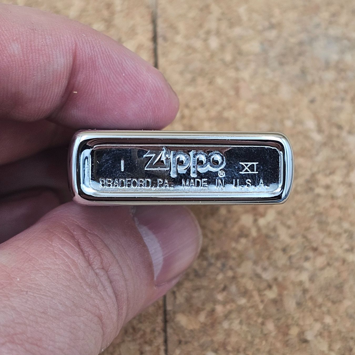 Zippo Accendini: Zippo 1996 authentique, état impeccable, sans gravure – Usato da Genève venduto da Djoff 2