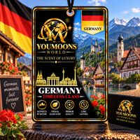 YouMoons World Deutschland  - Premium Autoduft 5,5 x 9 cm