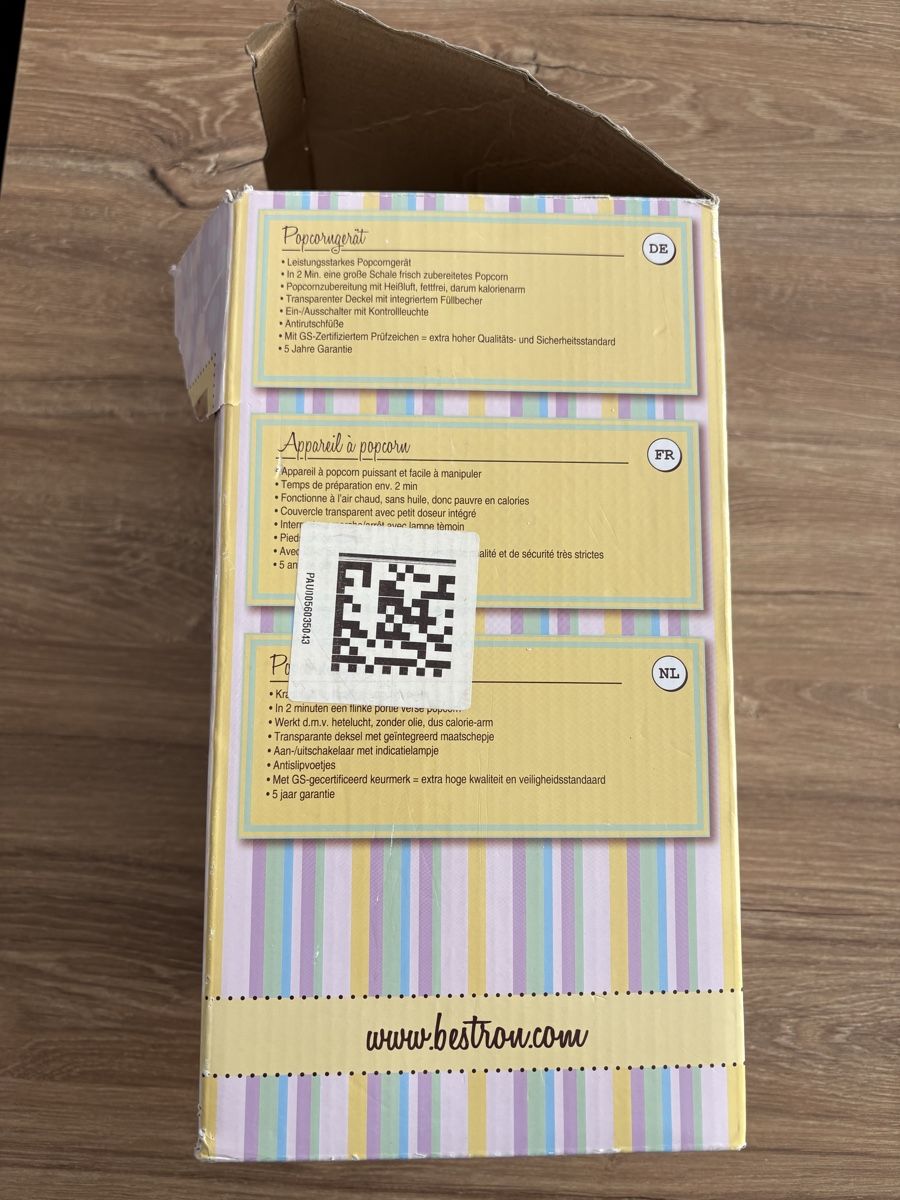 Küchengeräte: Popcornmaschine – Gebraucht aus Bern von Sina_a.mue 2