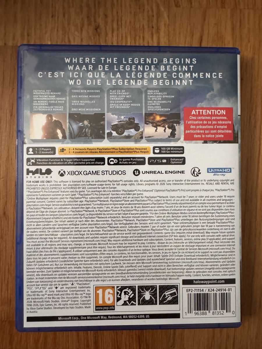 Sony Spiele: HALO Campaign evolved PS5 – Gebraucht aus Horw von bla_nq5y 1