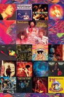 Poster Jimi Hendrix Album Covers