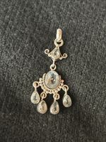 Anhänger Silber Aquamarin neu