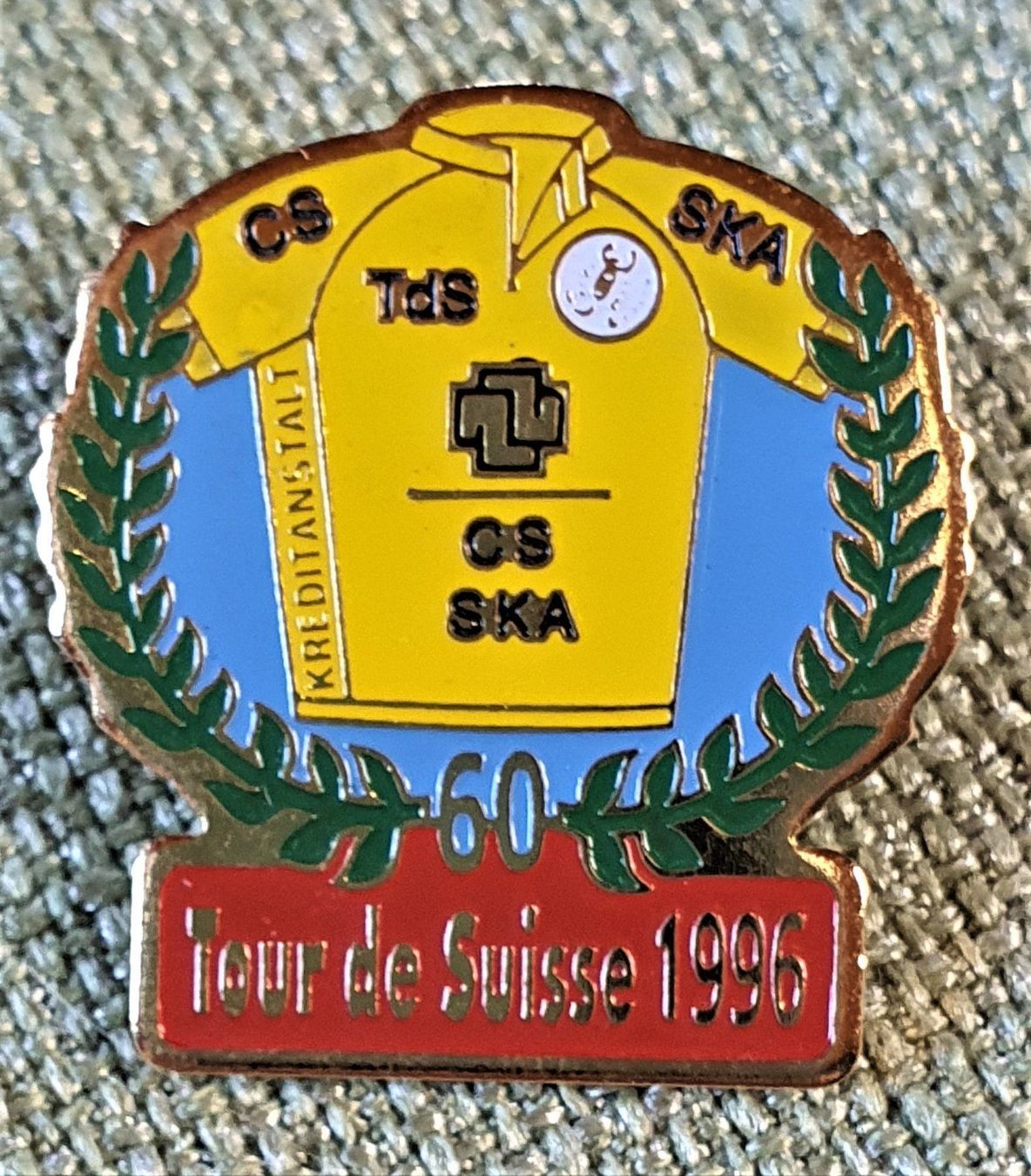 Placchette & Badge: C052 - Pin Tour de Suisse 1996 CS SKA – Usato da Reinach BL venduto da Boston-Verkauf