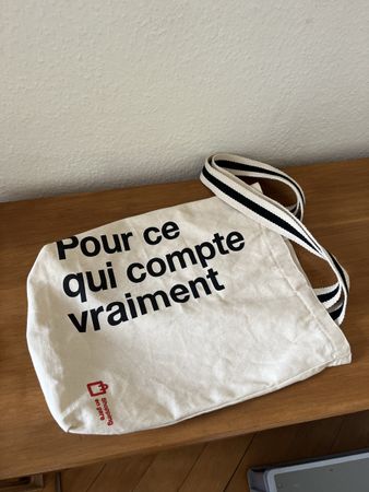 Sac en toile SBB CFF FFS neuf