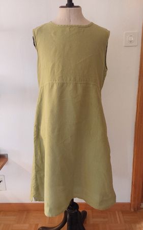 Kleid Leinen grün Shepard's L