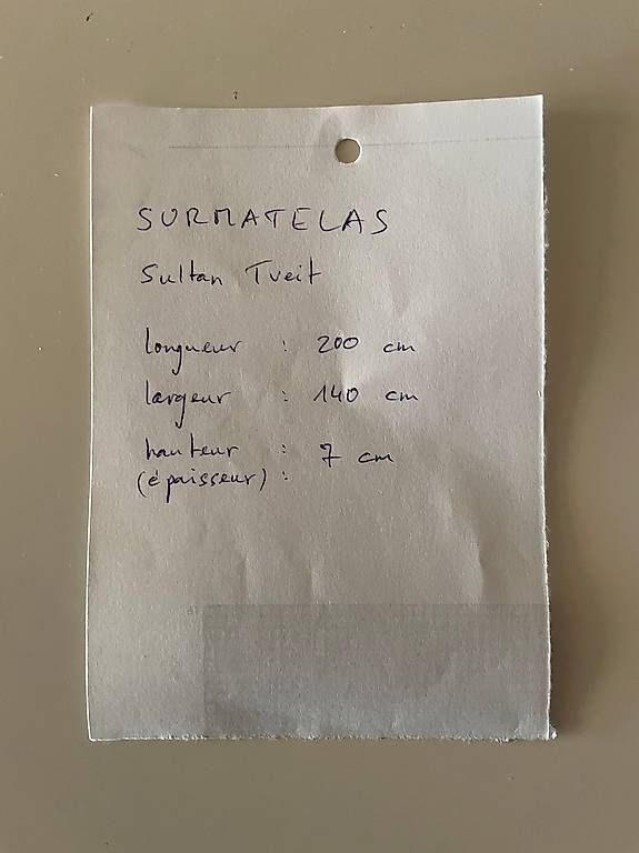 Matratzen: Surmatelas SULTAN VEIT – Gebraucht aus Grand-Lancy von sch_v8h7 1