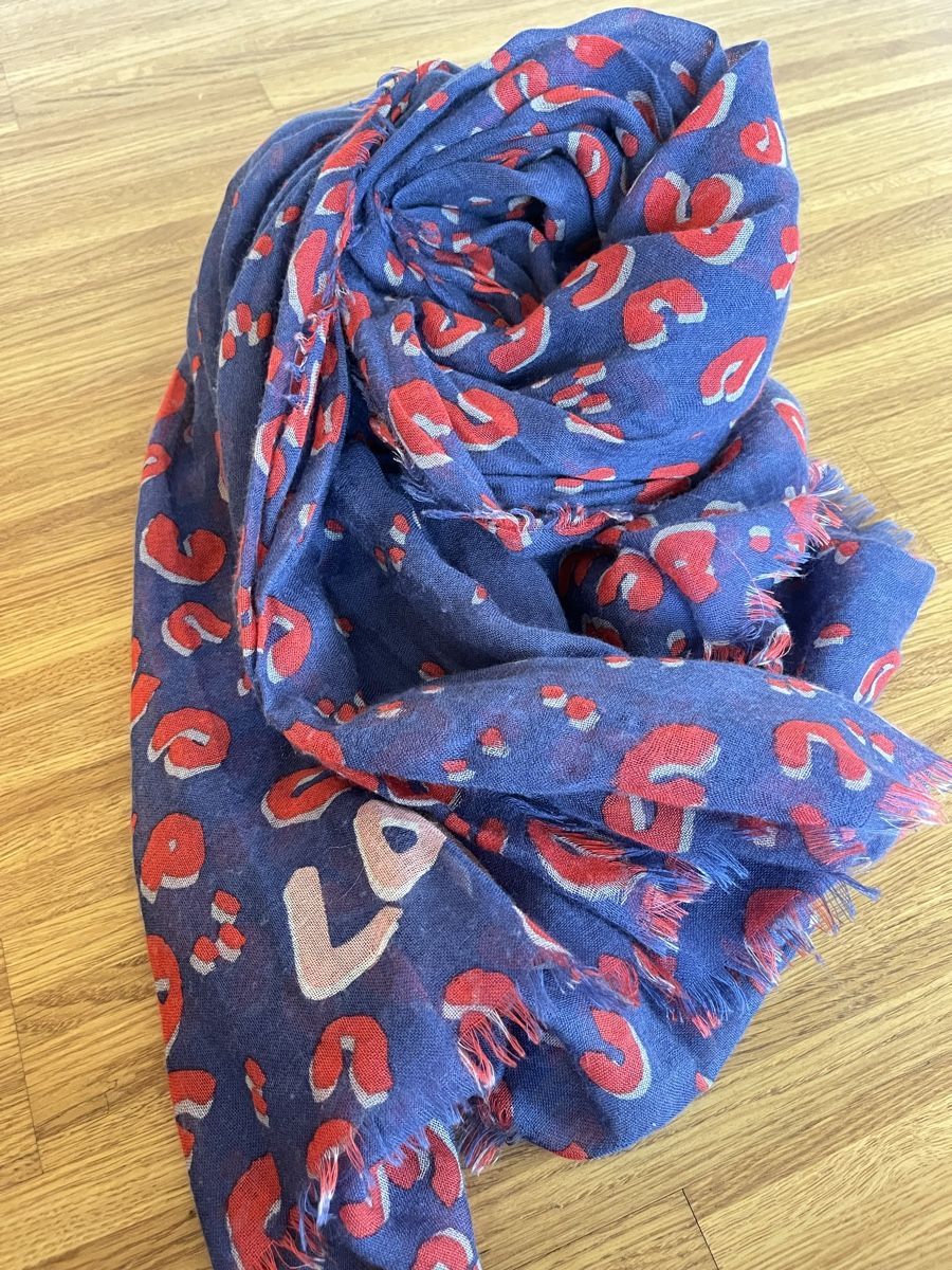Louis Vuitton Foulard & Sciarpe: LOUIS VUITTON x STEPHEN SPROUSE Schal Leo – Usato da Küsnacht ZH venduto da madrilena77 3