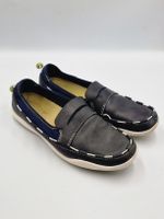 Timberland Mokassins / Bootsschuhe Dunkelblau-Grau Gr. 41