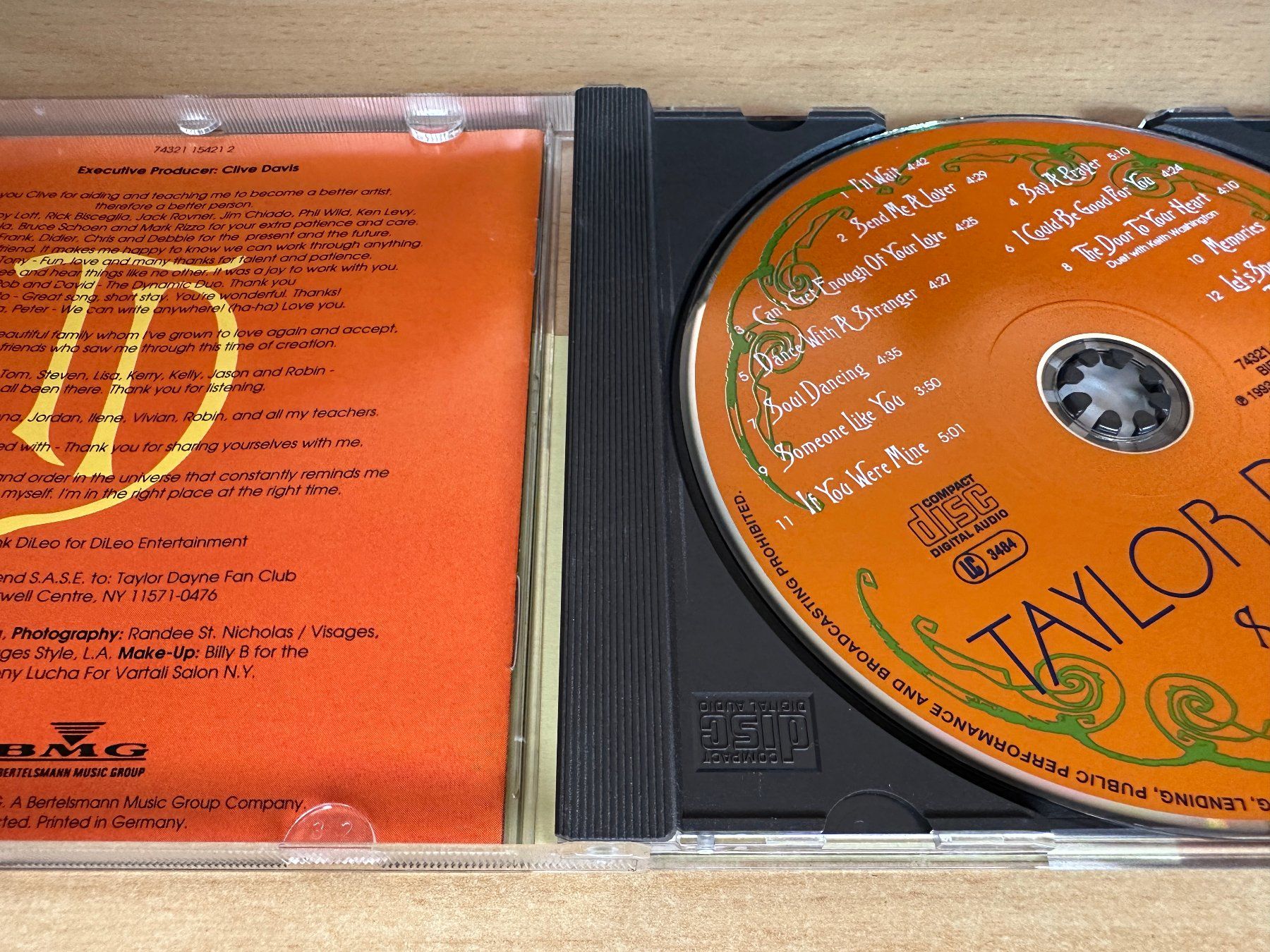 CD: Taylor Dayne – Soul Dancing – Usato da Rikon im Tösstal venduto da Alpenmutz 2