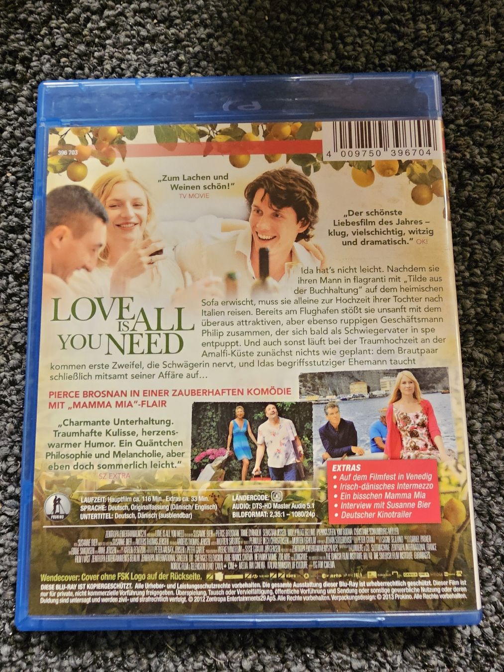 Tutti i DVDs: Love is all you need Blu-ray  – Usato da Ruswil venduto da jan_bxl5 1