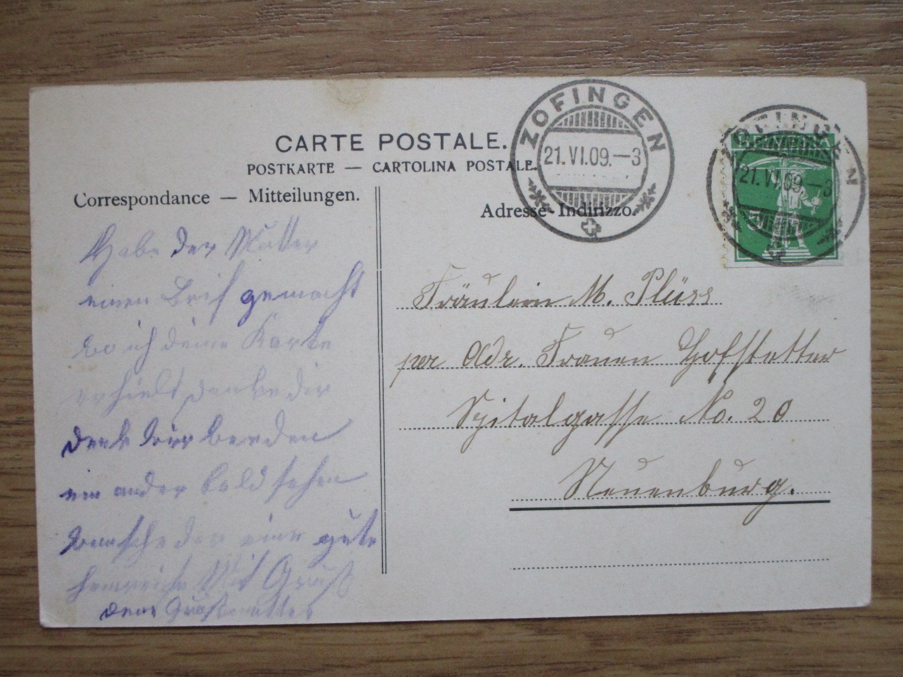 Cartoline postali: Antike Ansichtskarte  Brittnau – Usato da Heimberg venduto da Lupo57 1
