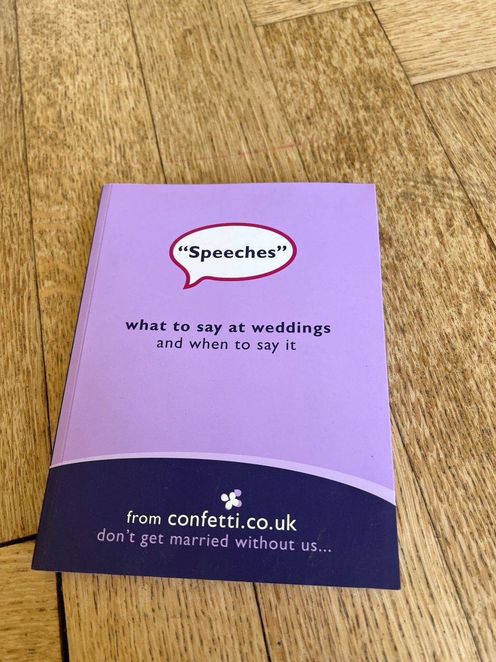 Bücher: Wedding speeches book – Gebraucht aus Beinwil am See von brigittehug
