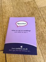 Wedding speeches book