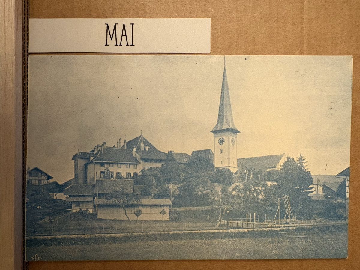 Cartoline postali: AK von Köniz / Kirche – Usato da Rümlang venduto da Kartenpost1