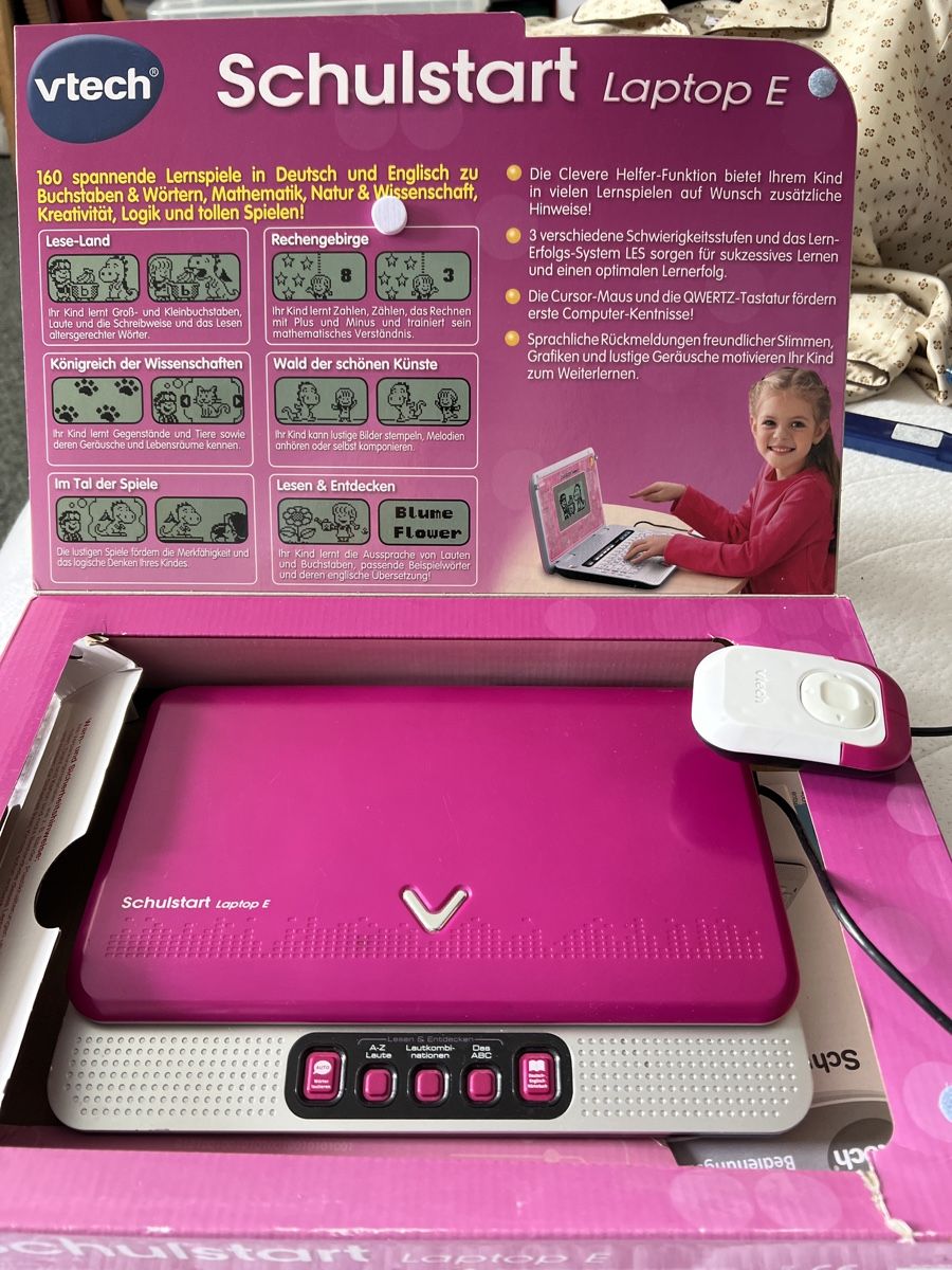 Vtech Spielzeuge: Schulstart vtech Laptop pink Kinder – Gebraucht aus Oberglatt ZH von