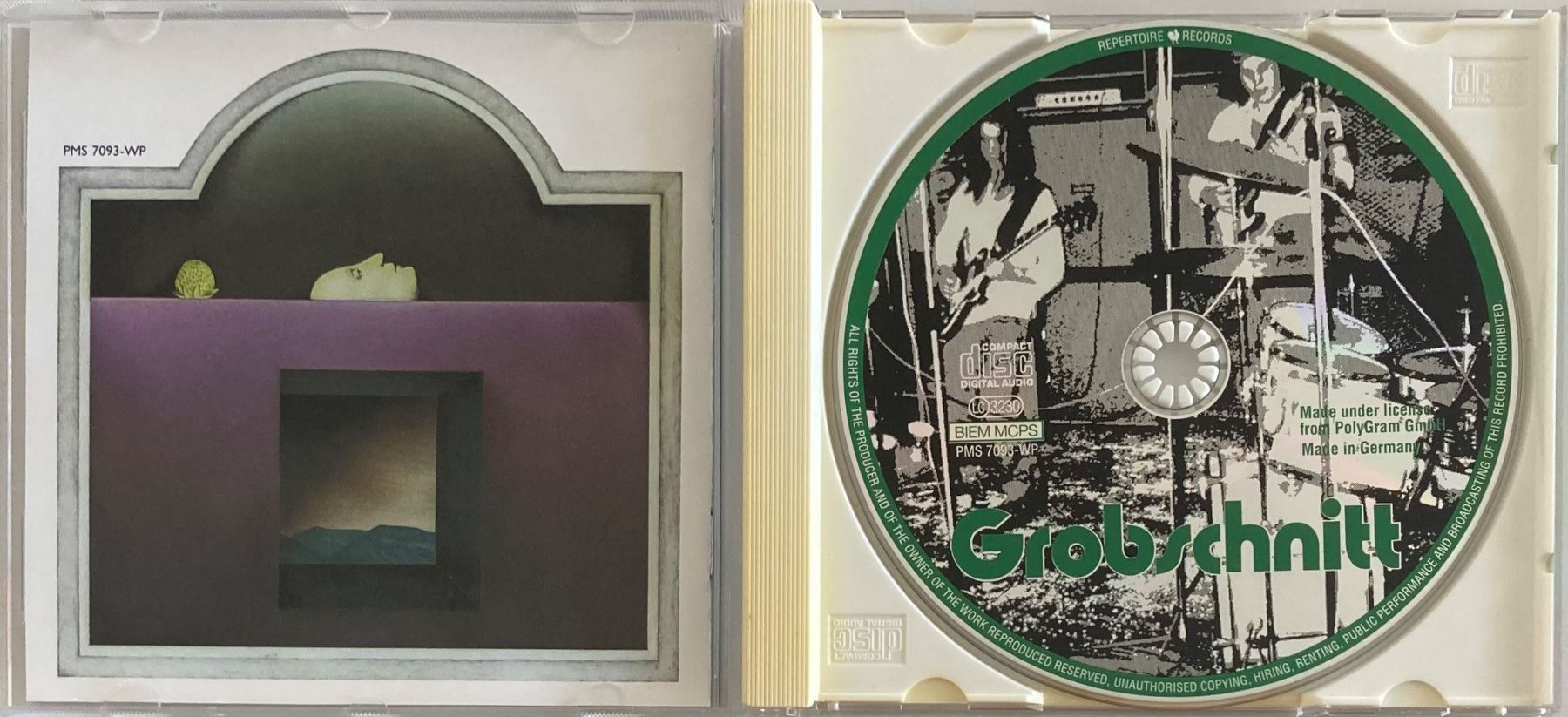 CD: GROBSCHNITT - GROBSCHNITT – Usato da Poliez-Pittet venduto da Newtown-Records 2