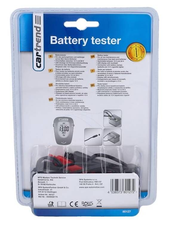 Mesurer: Neu, ungeöffnet - Cartrend Batterietester – D'occasion à Niederrohrdorf par S056 1