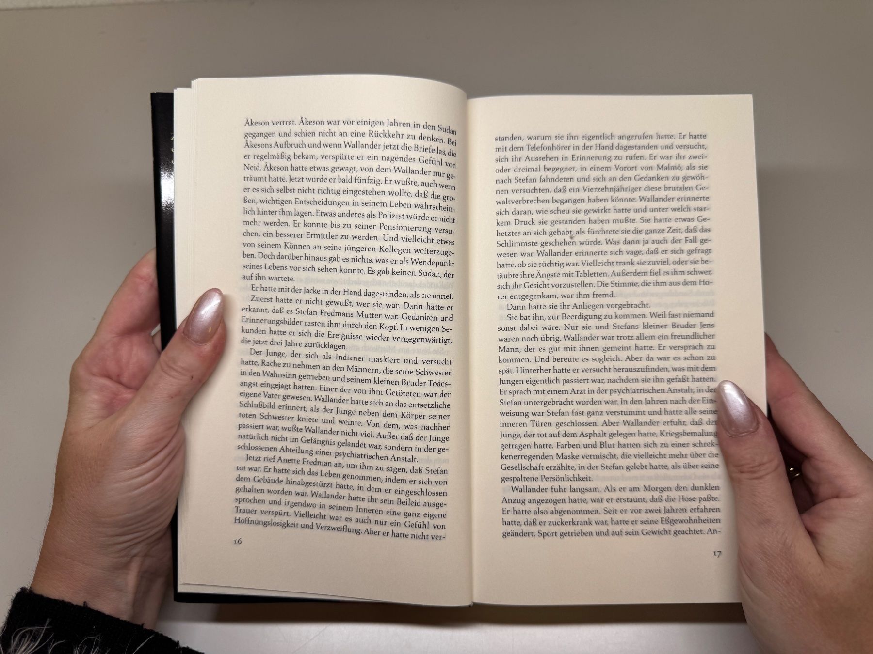 Libri: ROMAN: Henning Mankell, Die Brandmauer – Usato da Grosswangen venduto da Deutsche_Romane 4