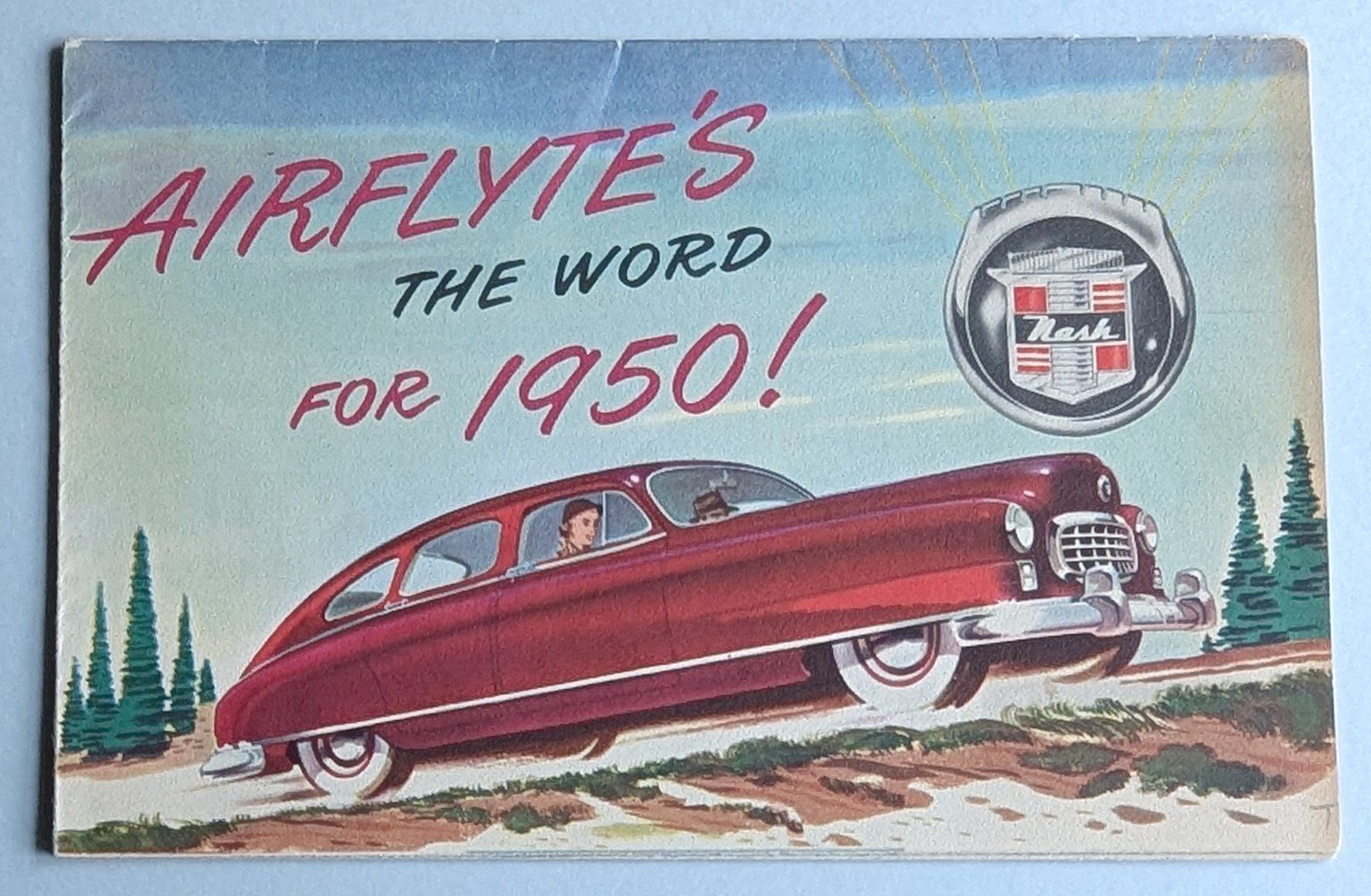 Dokumente: Nash 1950 Katalog, Original aus den USA – Gebraucht aus Olten von VanishingPoint.71 2