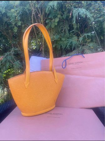 Louis Vuitton Saint-Jacques jaune + boîte & facture